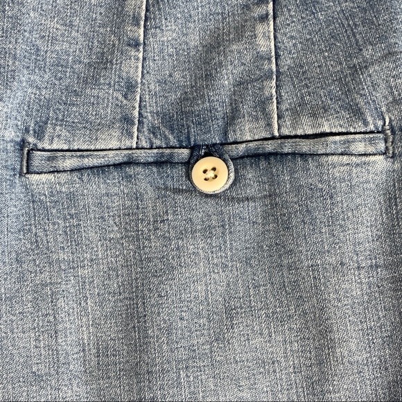 Madewell Pleated Wide-Leg Jeans Plus Size - Picture 14 of 15